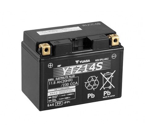 Batteria YTZ14-S AGM chiusa senza manutenzione