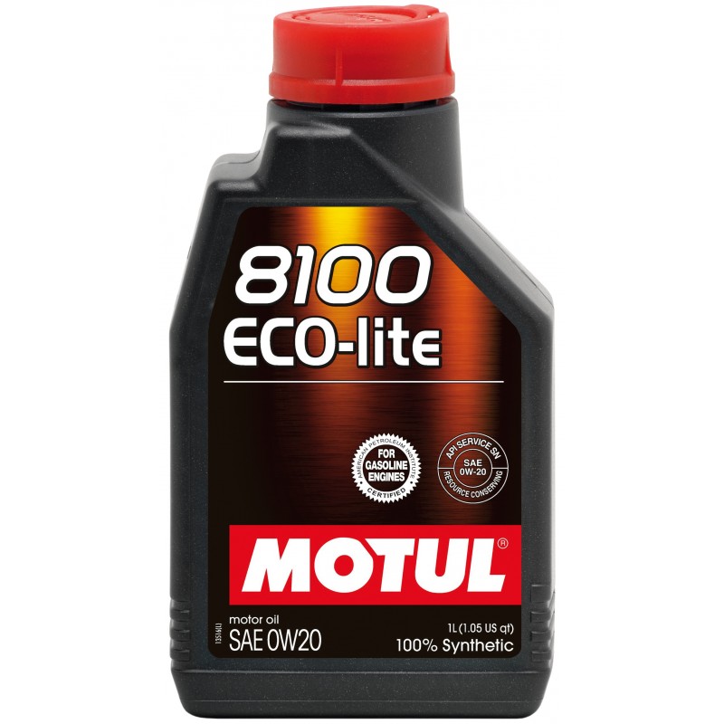 8100 Eco-lite 0W20 1L Olio Motore - Auto Motul