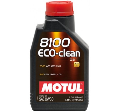 8100 Eco-clean 0W30 1L Olio Motore - Auto Motul
