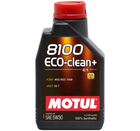 8100 Eco-clean+ 5W30 1L Olio Motore - Auto Motul