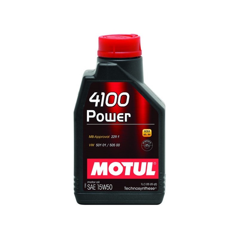 4100 Power 15W50 1L Olio Motore - Auto Motul