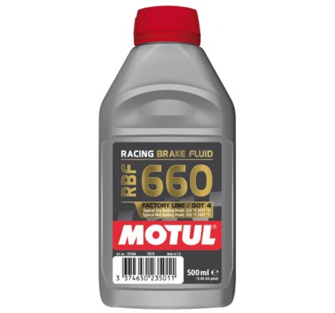RACING BRAKE FLUID 660 0.500L Liquido Freni - Multigamma Motul