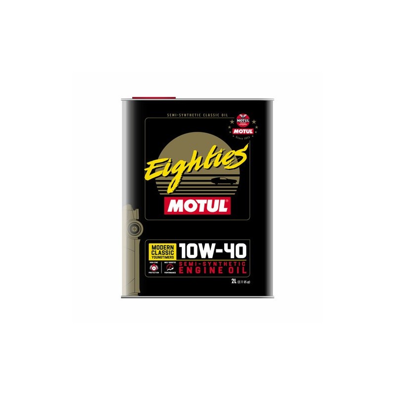 CLASSIC EIGHTIES 10W-40 2L Olio Motore - Auto storiche Motul