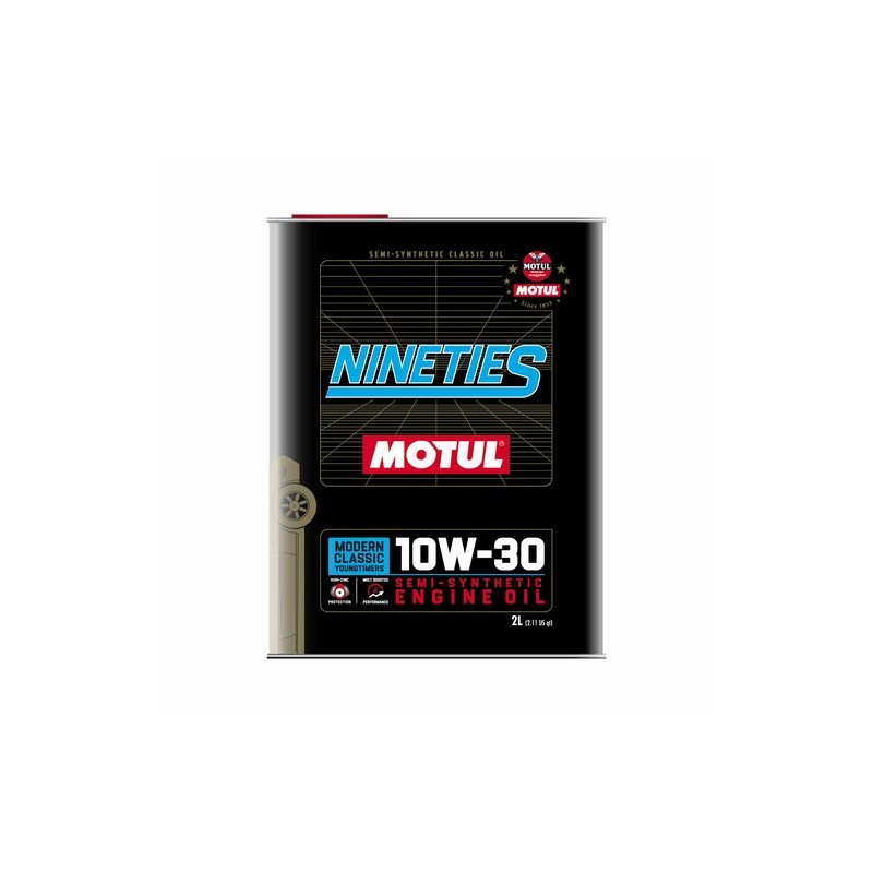 CLASSIC NINETIES 10W-30 2L Olio Motore - Auto storiche Motul