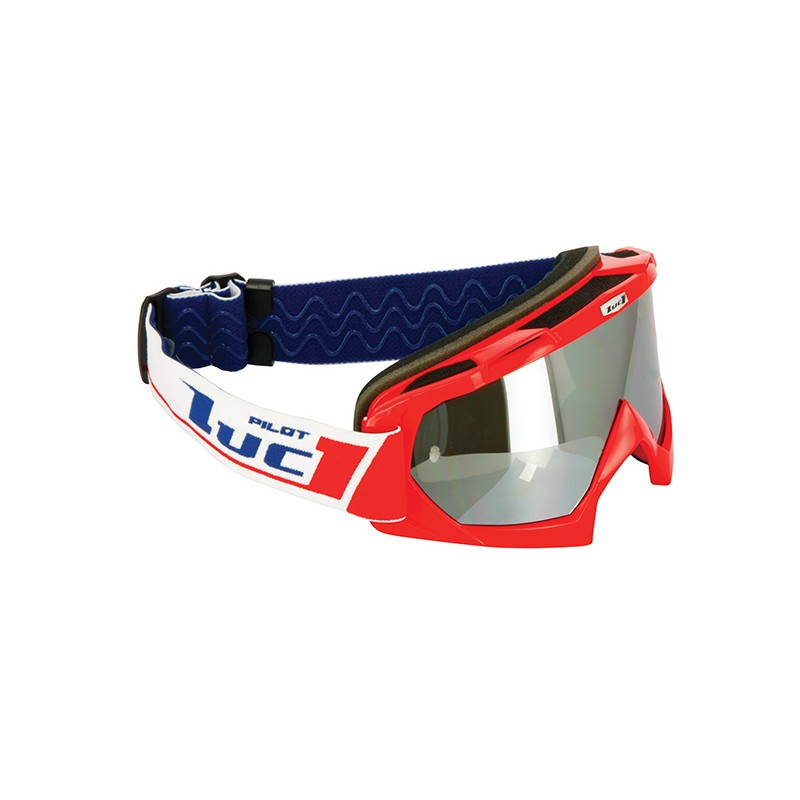 Maschera Cross PILOT LUC1 Maschera Rossa