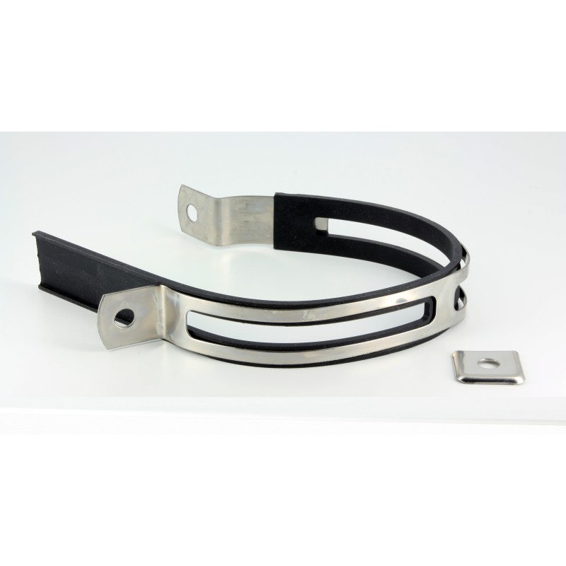 Bracciale per Silenziatore IPERSPORT Carbonio  + GUARNIZIONE