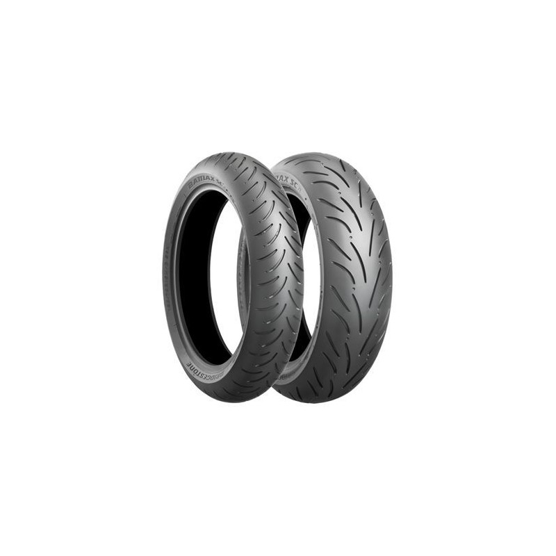 Pneumatico Gomma 100/80 - 14 48P  TL Anteriore Bridgestone Moto Scooter