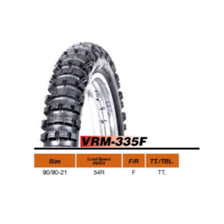 Pneumatico Gomma 90/90-21 54R TT Trail Tires Veerubber