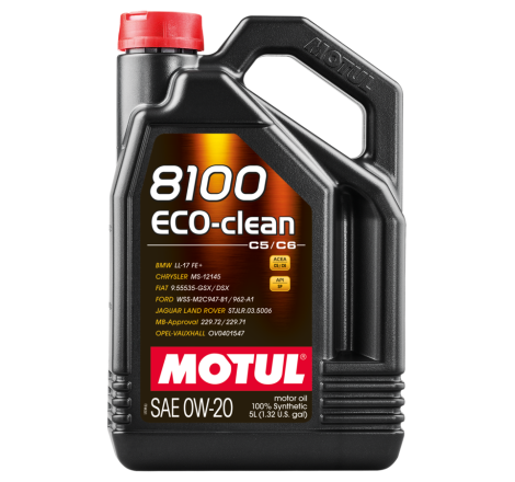 8100 Eco-clean 0W20 5L Olio Motore - Auto Motul