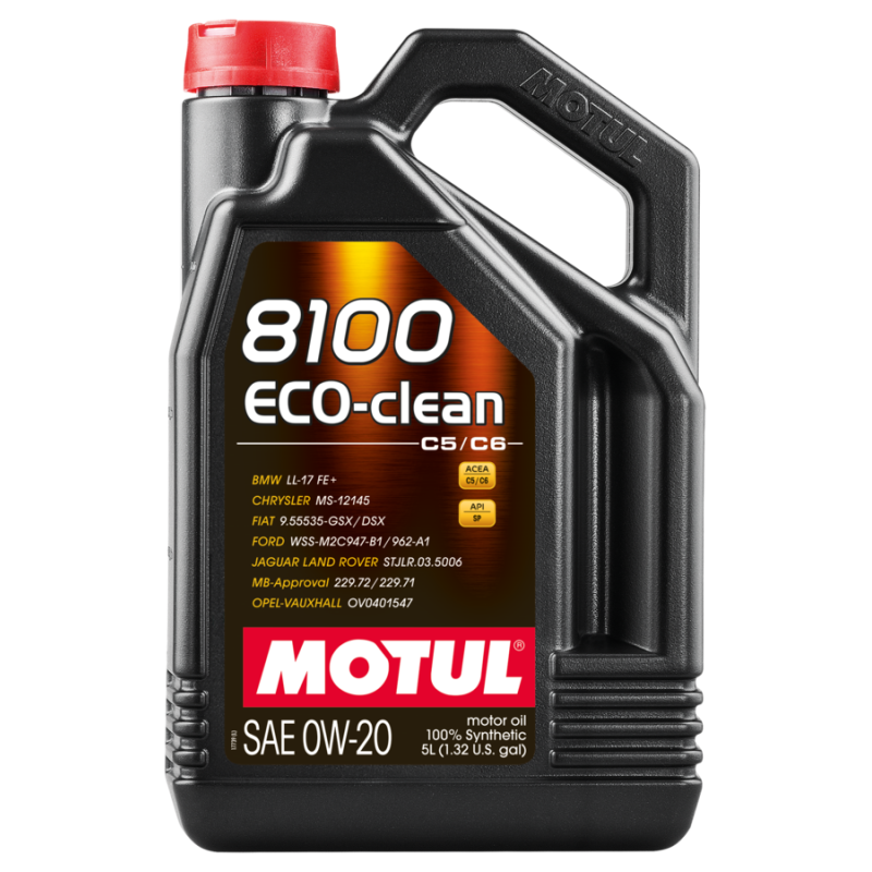 8100 Eco-clean 0W20 5L Olio Motore - Auto Motul